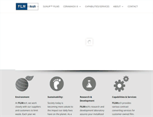Tablet Screenshot of filmtechinc.com